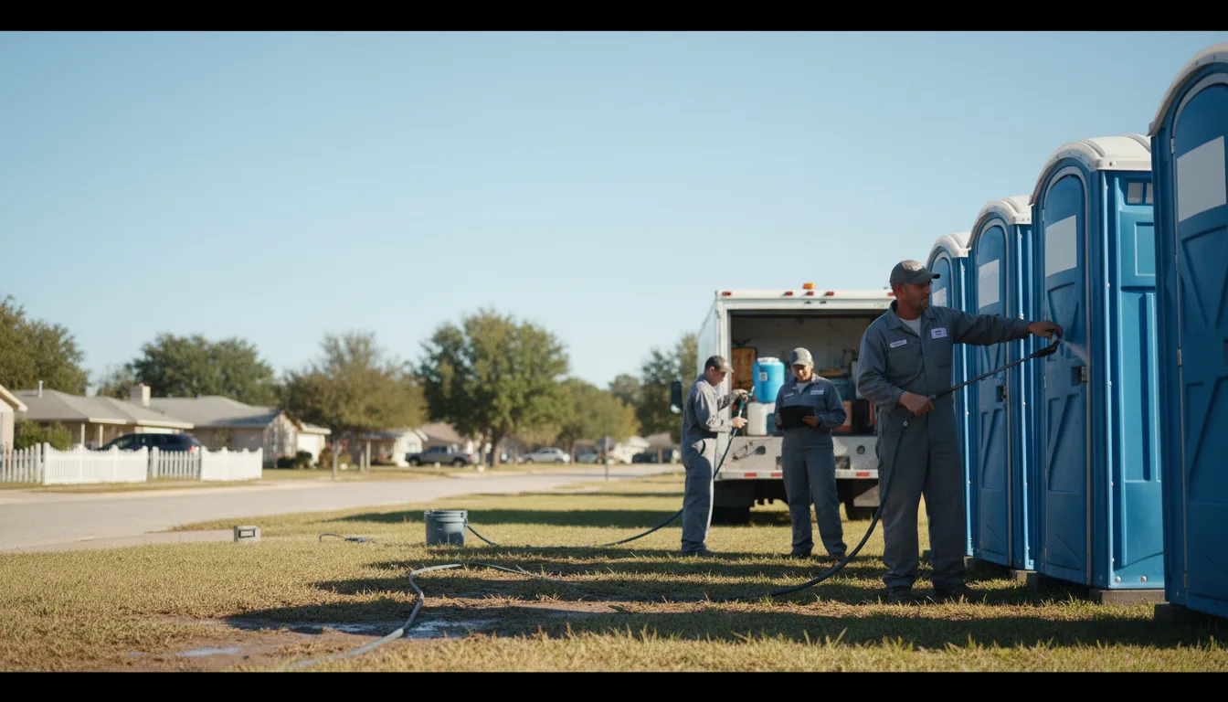Long-Term Portable Toilet Rental in Floyd, IA near me